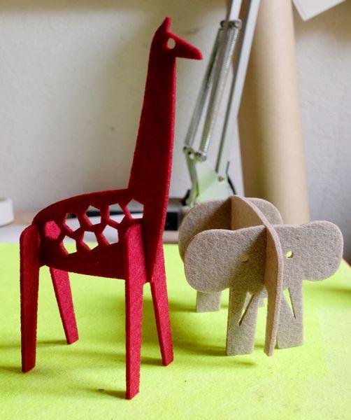 Gli animale feltroci